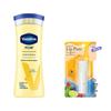 Vaseline Intensive Care Body Lotion 200ml & Honey Lip Balm 4g Set