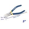 5 Inch OR 6 Inch Professional Cutting Pliers Wire Stripping Tool Side Cutter Cable Burrs Nipper Electricians DIY Repair Tools