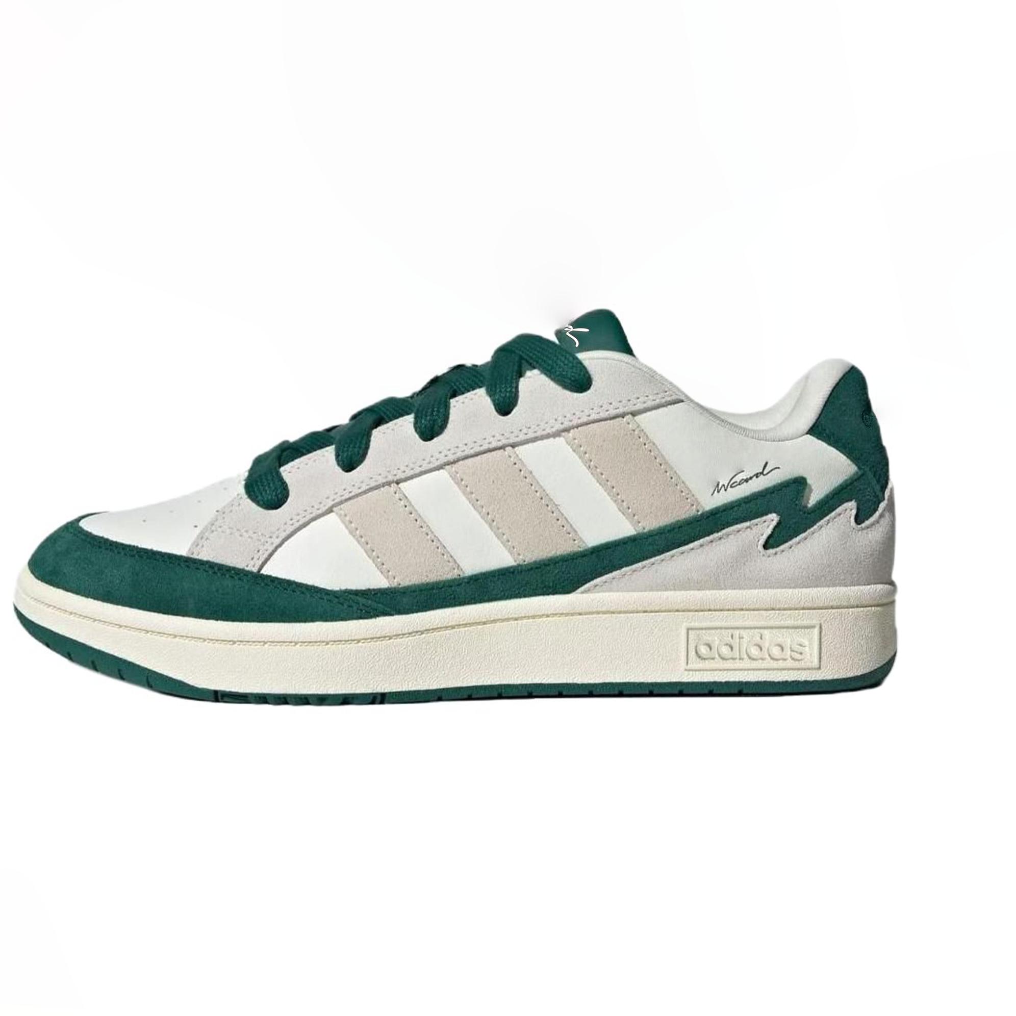 Adidas WCARD ADV Slip Resistant Abrasion Resistant Low top Skateboard Shoes Unisex Gray Green IH0963 44.5