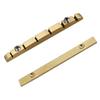 Brass Guitar Nut for Electric 42mm Size with Customizable String Action for Optimal Sound Guitar Tuning Precision-engineered Guitars. Precision. Nut.
