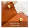 Retro Color Block Women's Shoulder & Crossbody Bag - Light Luxury Small Square Handbag