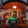 Black Plastic Tabletop Decoration Durable And Long-lasting Creating Halloween Theme Party Decoration
