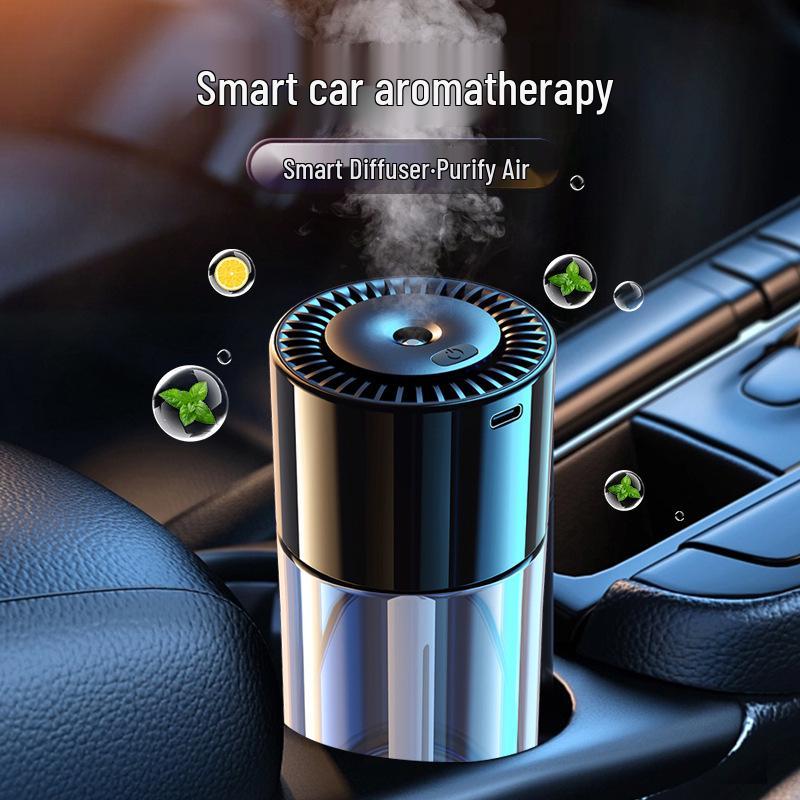 AI-Enhanced Automatic Car Air Freshener - High-End Intelligent Fragrance Ornament