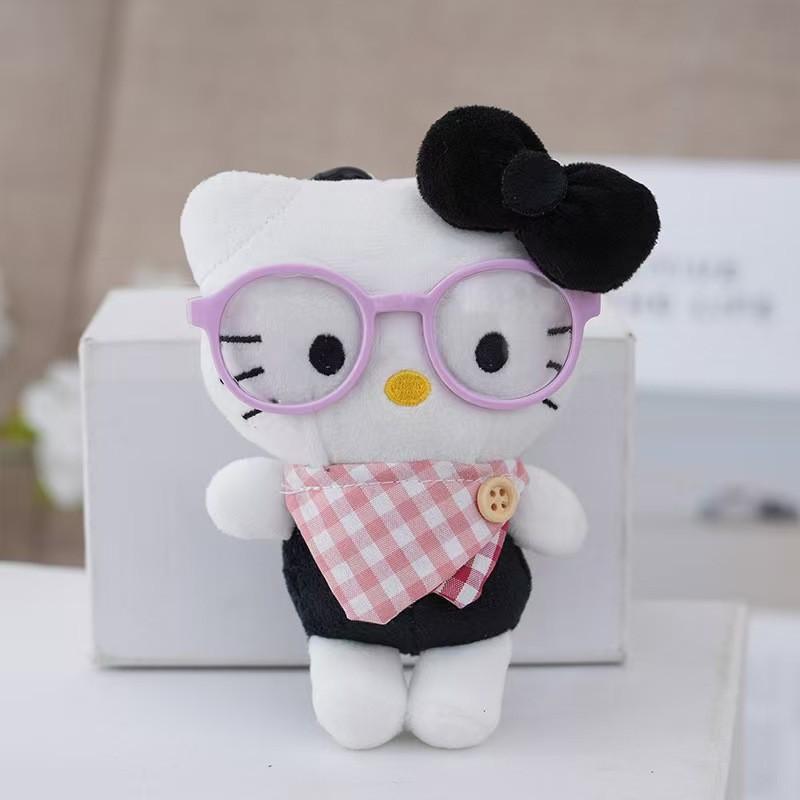 Cat Plush Keychain With Super Soft Short Plush For Bags And Kids