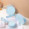 Waterproof Coin Purse Silicone Cosmetic Bag New Earphone Bag  Students