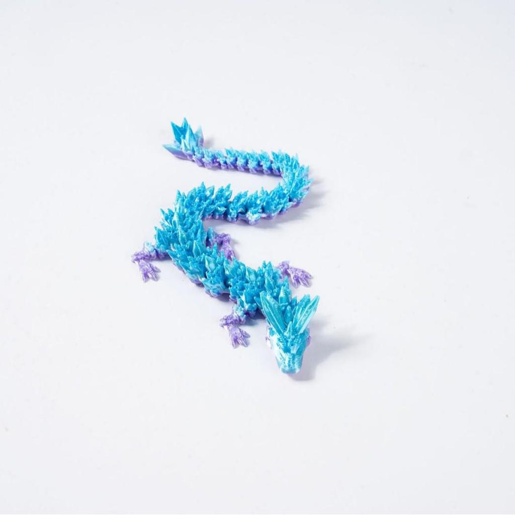 3D Printed Chinese Dragon Egg Ornament Toy Figurine Gift Craft