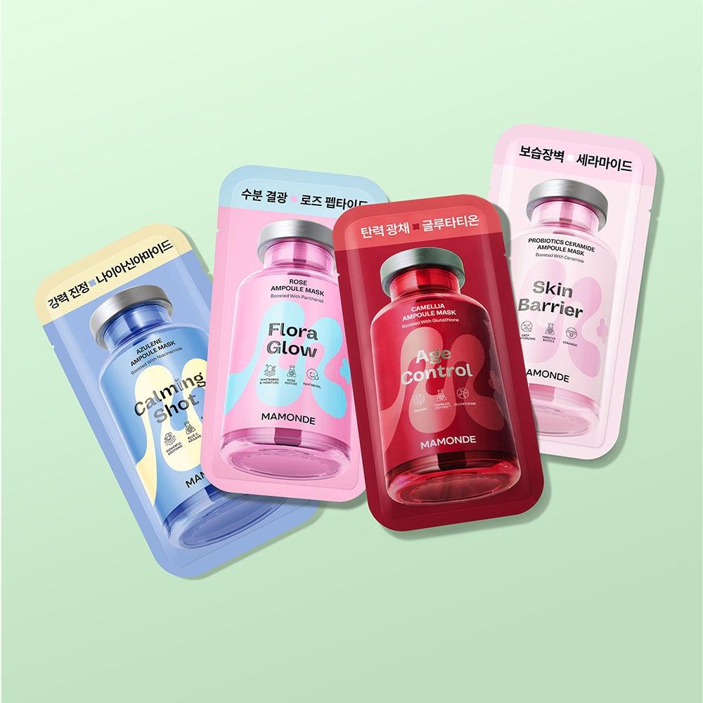 Mamonde Ampoule Mask Pack 1 Sheet  4 Types 