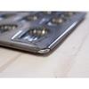 Matsunaga Manufacturing Co., Ltd. Silicone-coated Silver Madeleine Baking Pan 8P MS15
