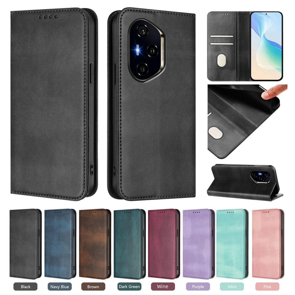 Leather Flip Wallet Phone Case For Honor 400 Pro Honor 400 Lite Magnetic Book Cover Holder Shell Capa Coque carcasas  Funda