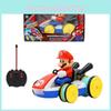 Mario Fernbedienungsauto Cooles Stuntfahrzeug Mit Lichtern Und Musik Super Mario Kart Spielzeug Kunststoff)