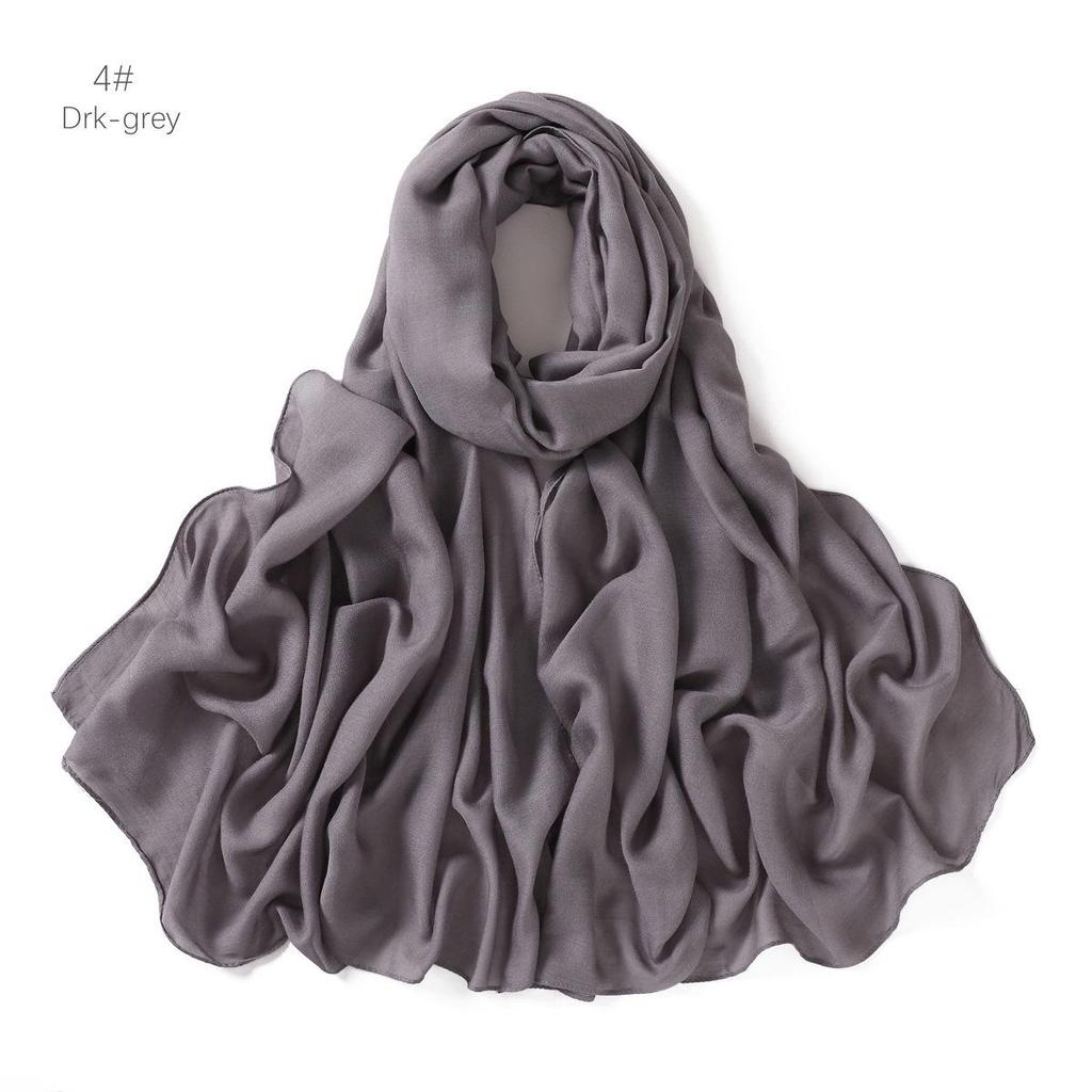 "High-Quality Modal Rayon Women's Shawl: Thin, Breathable, Cotton-Linen Blend Scarf"