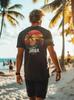 Jigga Wear Surfer Men's Black Short Sleeve T-Shirt XXL