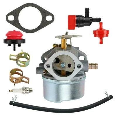 Carburetor Kit for Tecumseh HMSK85 HMSK100 HMSK105 8HP 9HP 10HP Snowblower Part No. 640349 640052 LH318SA LH358SA