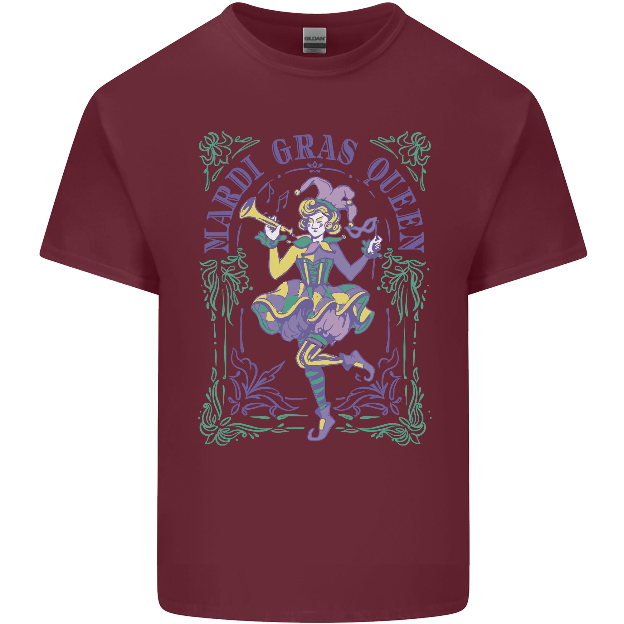 Mardi Gras Queen Unisexs Light Cotton TShirt S
