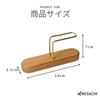 ARESACHI Coffee Filter Case Stand for and Homes Holder, Wooden, Cafes, Restaurants,