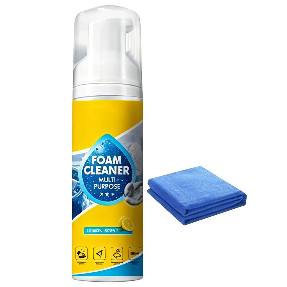 Foam Cleaner for Car 60ml All Purpose Powerful Remover Car Carpet Cleaner for Vehicle Truck Golf Garage Home Kitchens Bathrooms