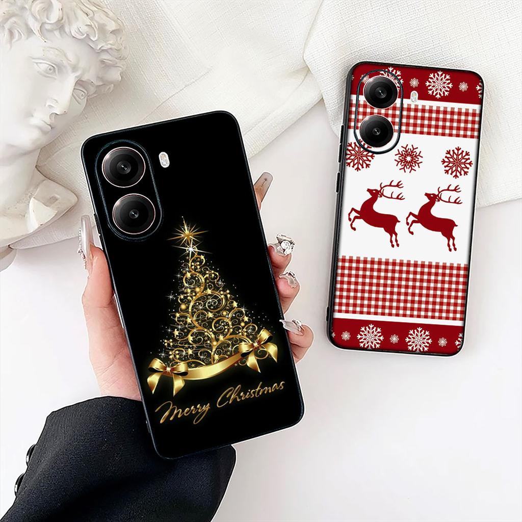 Tree Deer Merry Christmas Phone Cover for Samsung Galaxy A04 j7 J5 J2 Prime J8 A01 A02 A03 A56 A42 M06 M16 M56 M23 M55 Case