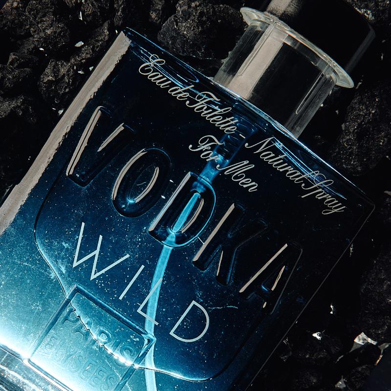 Paris Elysees Vodka Wild Masculine Collection Perfume Created In France Eau De Toilette Natural Spray Perfume for Men 100ML (3.3fl.oz.)
