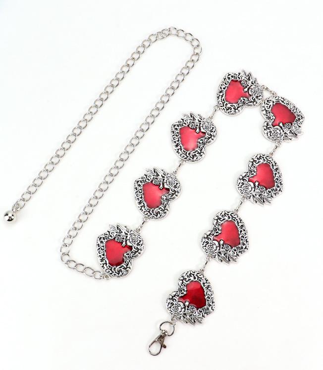 Γυναικεία Εθνικό Στυλ Αλυσίδα Μέσης Πεταλούδα: Μοντέρνα Μεταλλική Ζώνη για Φούστα ή Φόρεμα