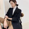 Cashmere coat women's autumn and winter new fashion over the knee medium and long double-sided camel woolen coat
