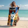 Proof Beach Towel with Octonauts Pattern - Soft,absorbent,quick-drying,machine Washable - Perfect for Swimming,camping,bathing