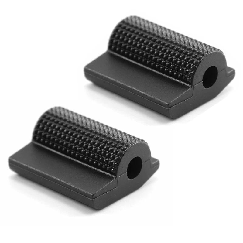 1/2Pcs Universal Motorcycle Shift Gear Lever Pedal Rubber Cover Shoe Protector Foot Peg Toe Gel Shifter Lever Pad Moto Accessory