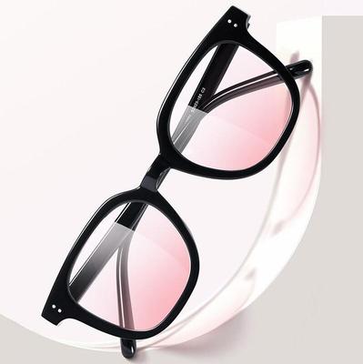 MODA Allık Gözlük Siyah Çerçeve Şeffaf Kadın Güneş Gözlüğü Moda Erkek Gözler