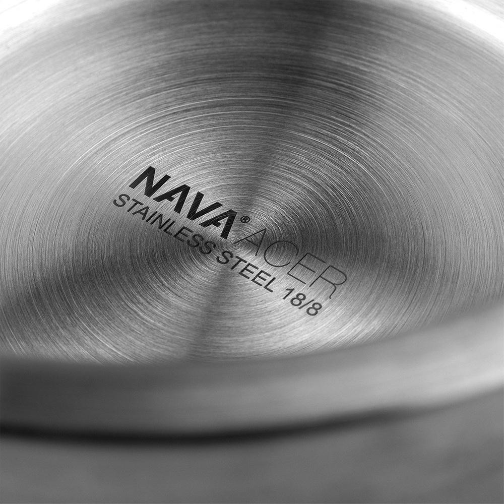 Thermal Steel Kitchen Bowl for Serving Dishes and Salads 20 Cm 1.5 L