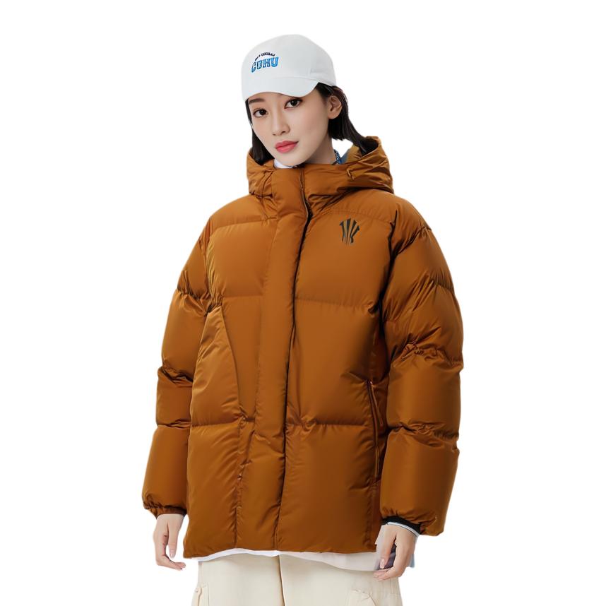 Anta Basketball Collection Down Jacket Unisex Luxury Brown 172441906S-1