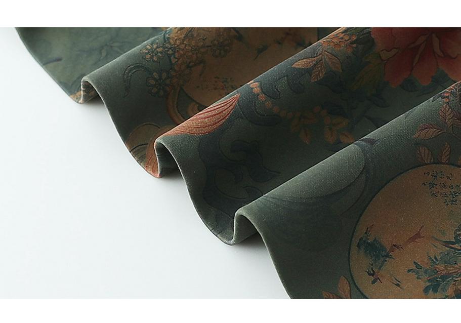Elegant Autumn Shawl Vest for Elderly Women - Classic Vintage Chinese Style for Mom