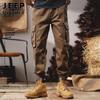 JEEP SPIRIT Men's Loose Fit Drawstring Cargo Pants