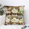 Meowl Kočka Sova Vtipné Povlaky na Polštář Merch Potiskovaný Potah na Polštář Povlaky na Polštáře Dekorace Obývacího Pokojů Čtvercový Více Velikostí