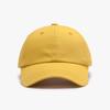 Unisex Classic Black Cotton Baseball Hat With Curved Brim For Outdoor Sunshade And Casual Wear