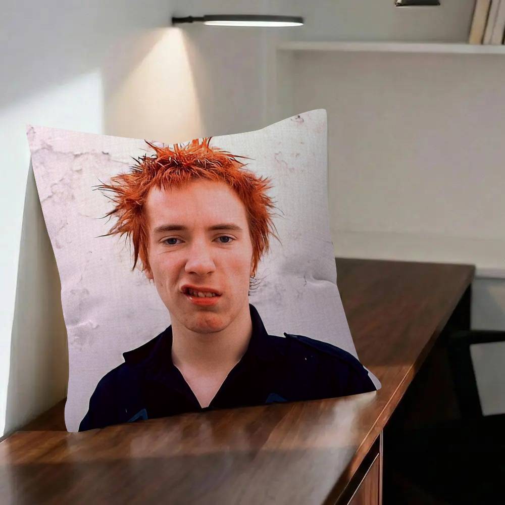 PUNKS SSex PPistolsS Cushion Pillowcase Toon Gift Cushion Cover Bedroom Home Sofa Chair Seat Decor Pillow Case
