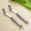 2pcs Stainless Steel Fruit Corer, Red Pepper Seed Remover, Vegetable and Fruit Corer, Kitchen Gadget, Convenient for Peeling and Slicing