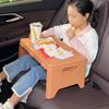 1PC Car mounted small table board, portable, foldable dining table for easy storage, student dormitory space saving table
