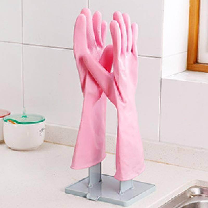Creative Plastic Multi-purpose Portable Glove Rack For Kitchen Storage Blue