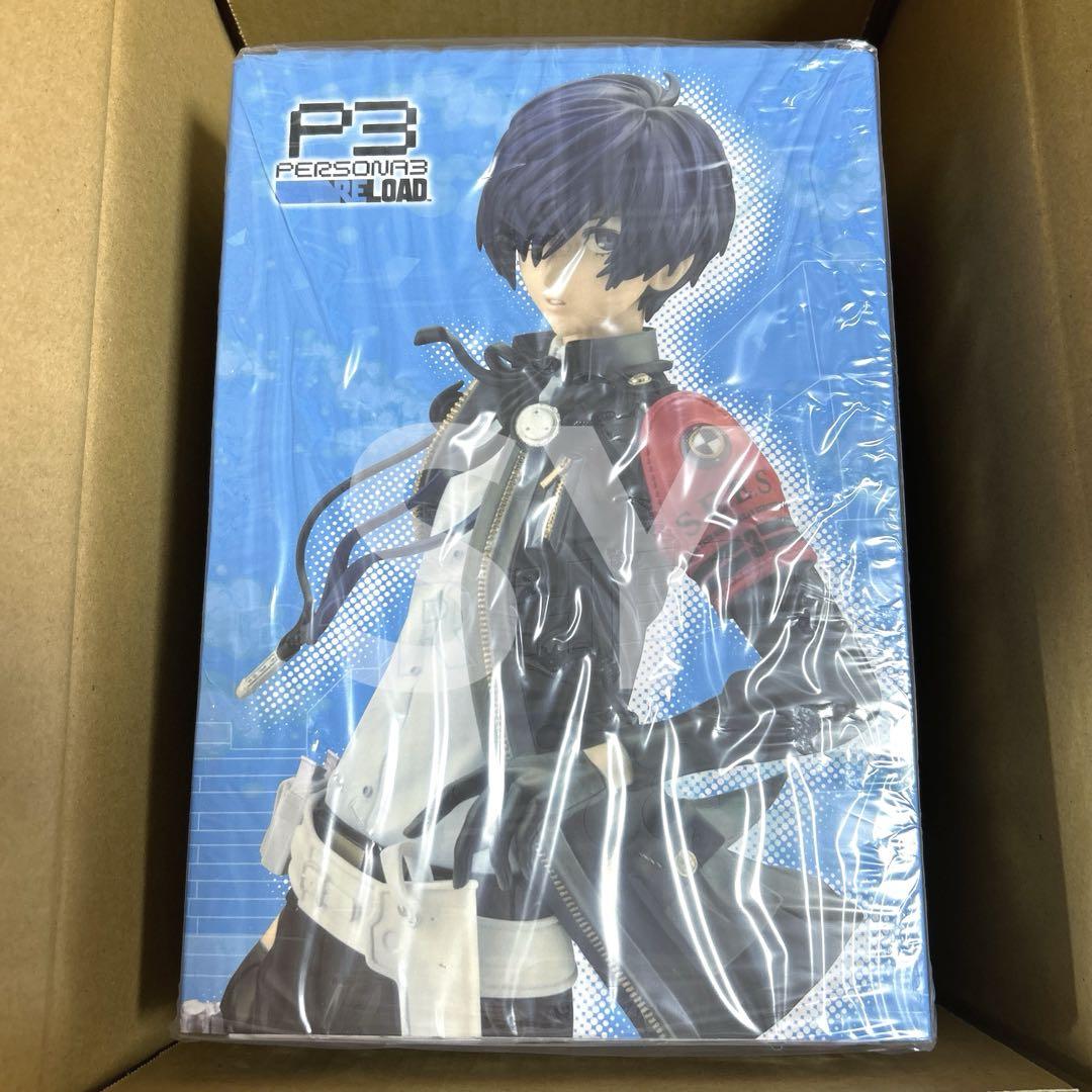 

[USED] Kotobukiya exclusive bonus: Interchangeable facial expression parts included. ARTFX J P3R protagonist