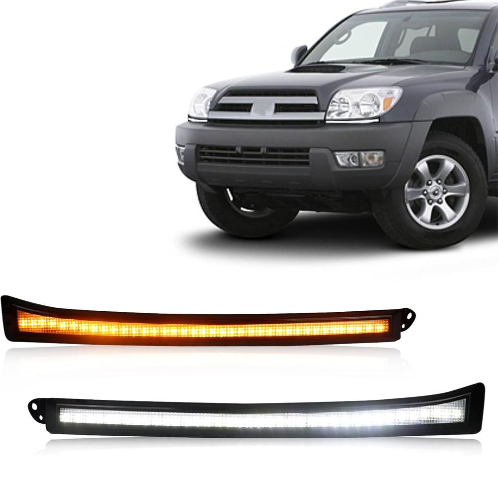 Front Headlight Led Daytime Running Light Drl For Toyota 4Runner 2003-2005