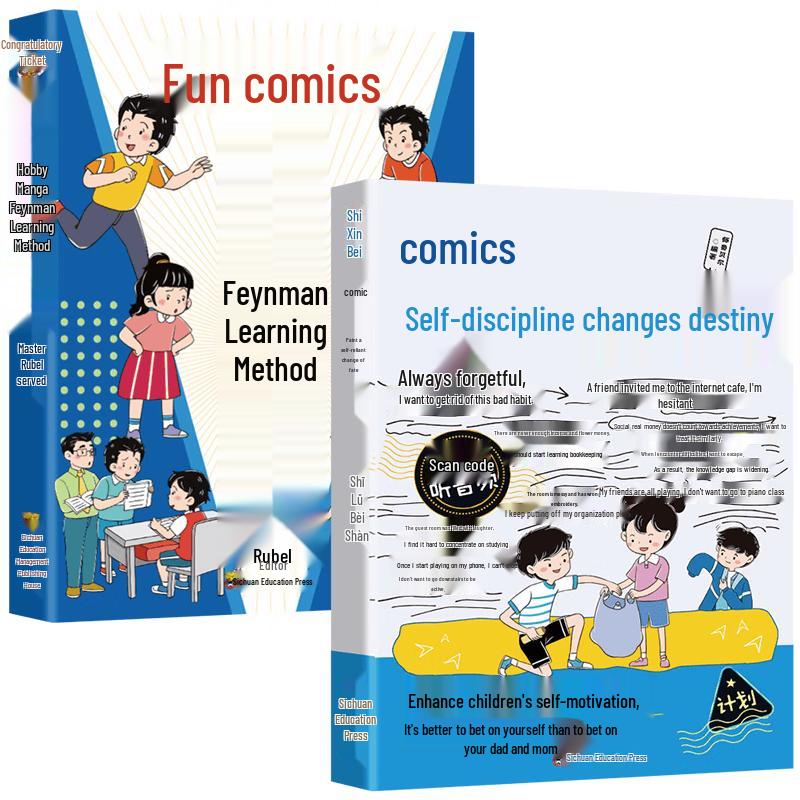 Educational & Philosophical Comic Book Sets (2 Volumes)