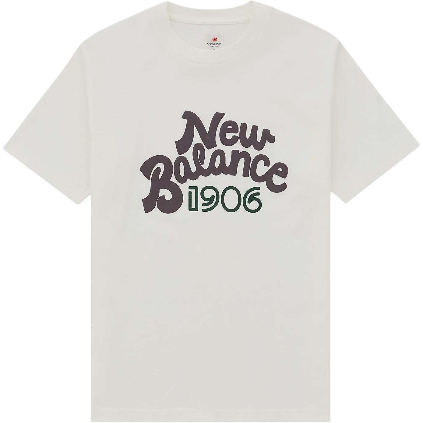New Balance 1906Graphic Collection Made In USA T Shirt Men s Sea Salt Color MT43544-SST L