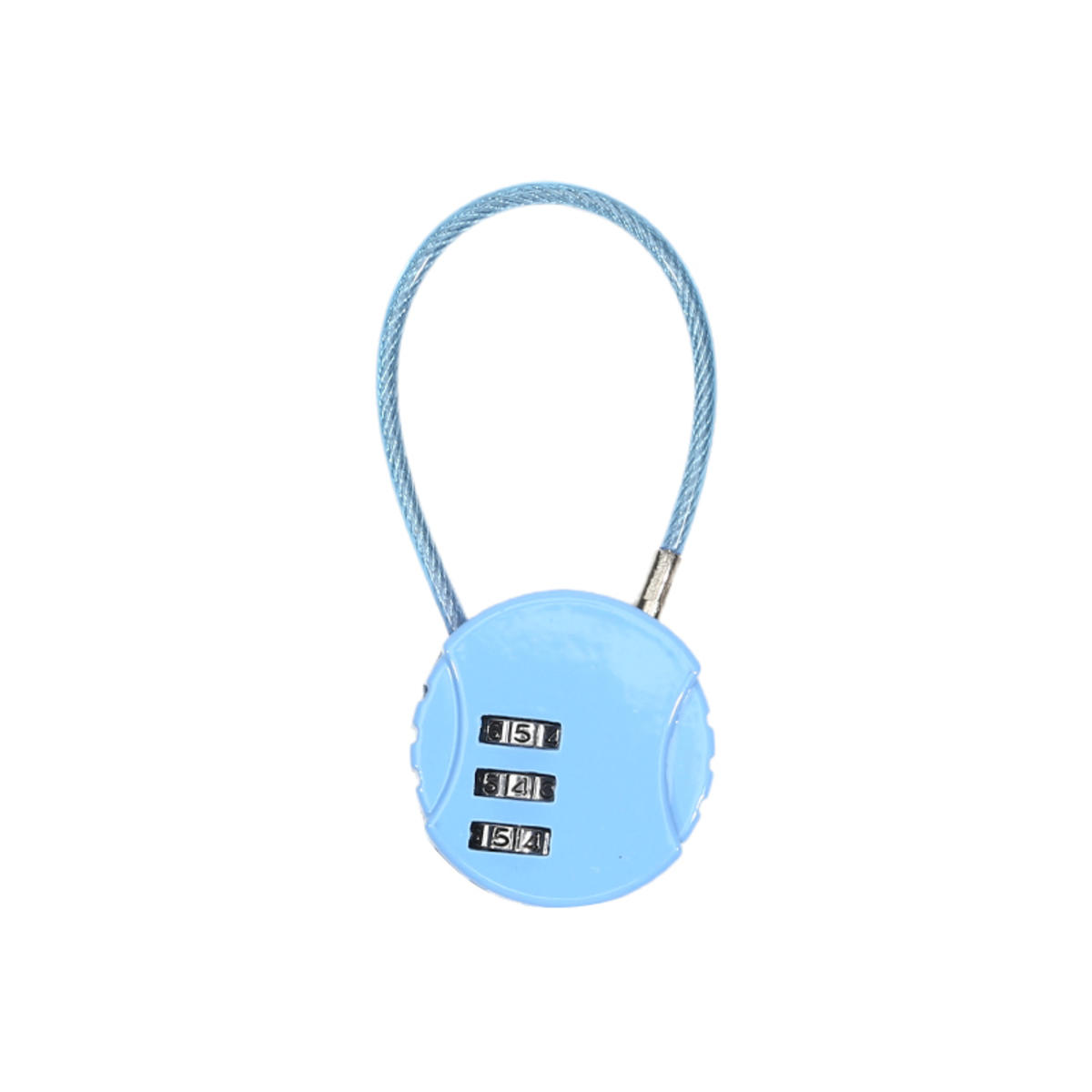 

Digit Combination Lock Luggage Locks Suitcase Locks with Code Safe Cipher Lock for Gym Locker Travel Backpacks Drawer one size светло-синий