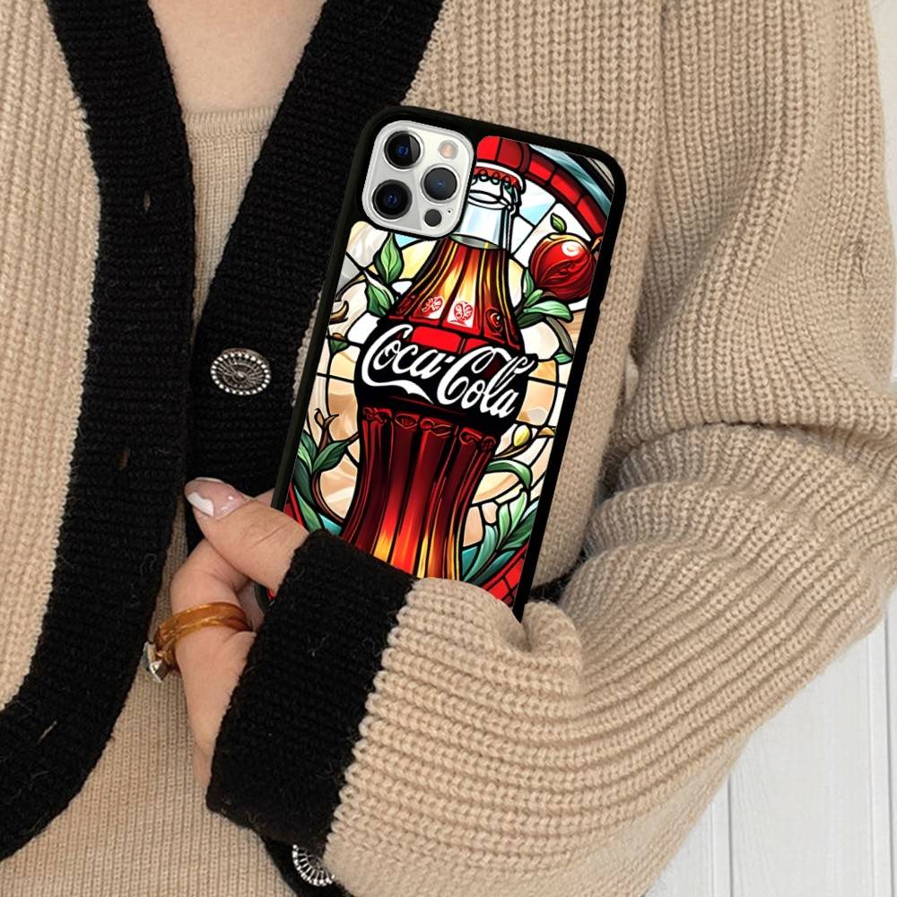 

Coca-cola Vintage For IPhone 17 16 15 14 13 12 11 Mini Pro Max Plus PC+TPU Back Phone Cover iPhone 12 pro