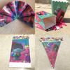 Complete Girl's Birthday Party Set Paper Plates Napkins Cups Balloons Decorations