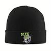 NOFX Tour Schädel Strickmütze Beanie Wintermützen Warm Neue Punk Rock Bandmützen für Männer Frauen