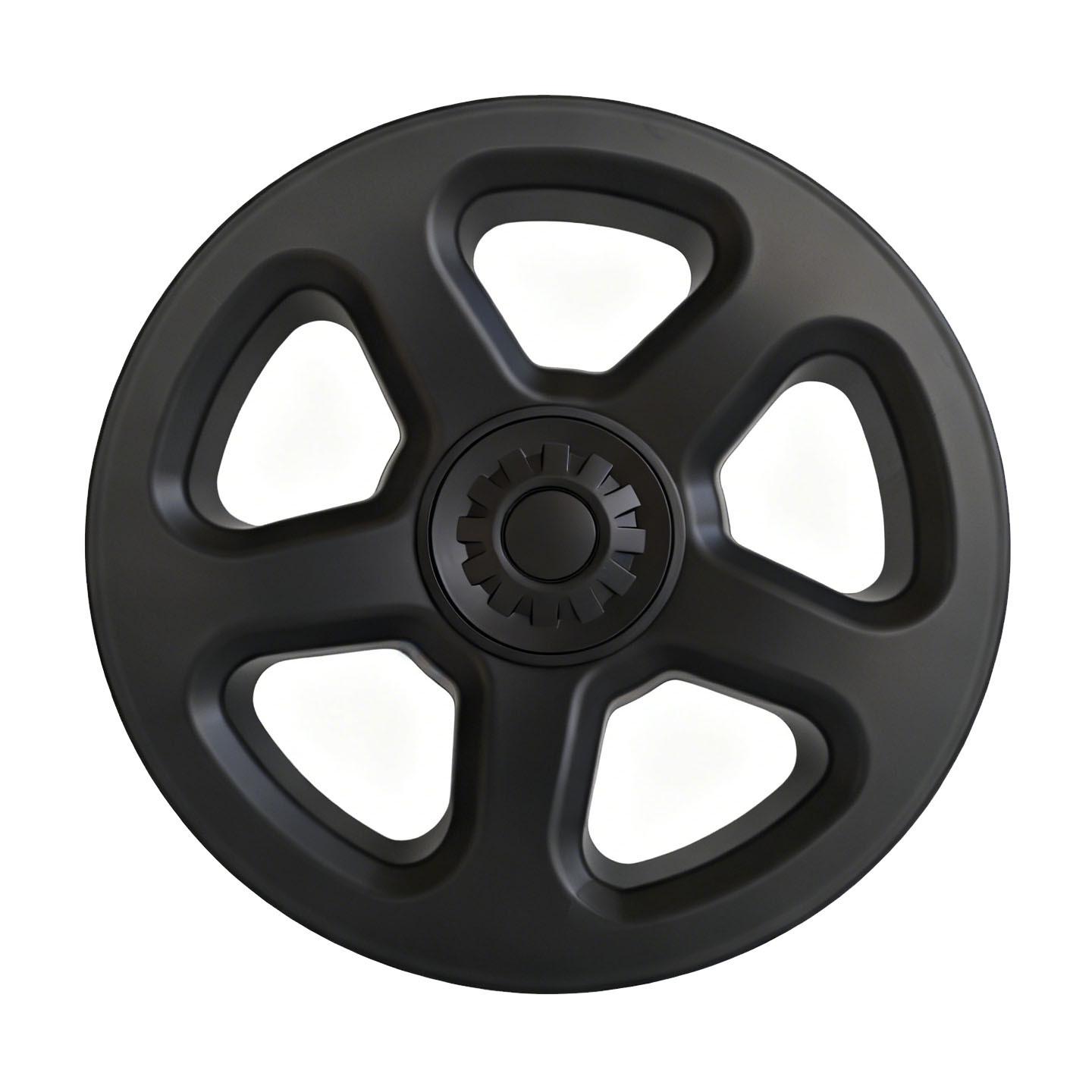 Tesla Model Y 19  Wheel Cover: New Style Full Edge Protective Black Trim