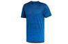 T Shirts Men's Blue Crew Neck Moderate Straight Fit FL4369