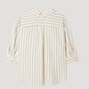 [She S miSS] Open Collar Striped Shirt SwwStp22120 Lb