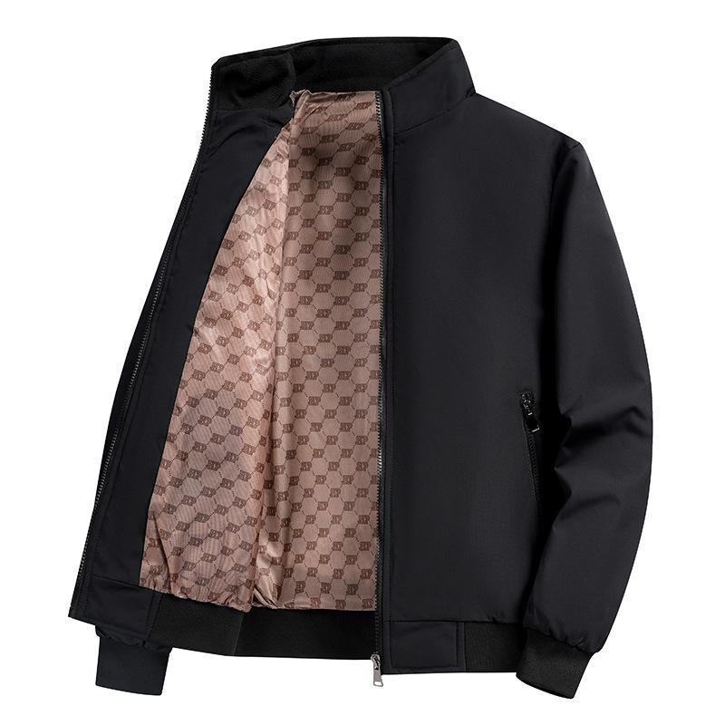 

Мужская повседневная куртка больших размеров с воротником-стойкой, тренд осени/зимы, свободный крой, M-8XL. 2XL