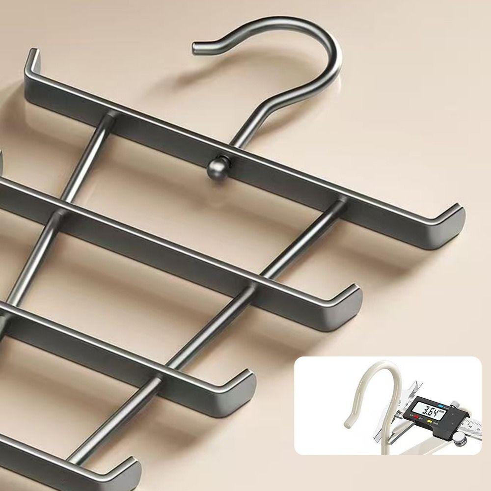 360 Rotating Clothes Hanger Rack Space Saving Wardrobe Storage Rack Home Organizer